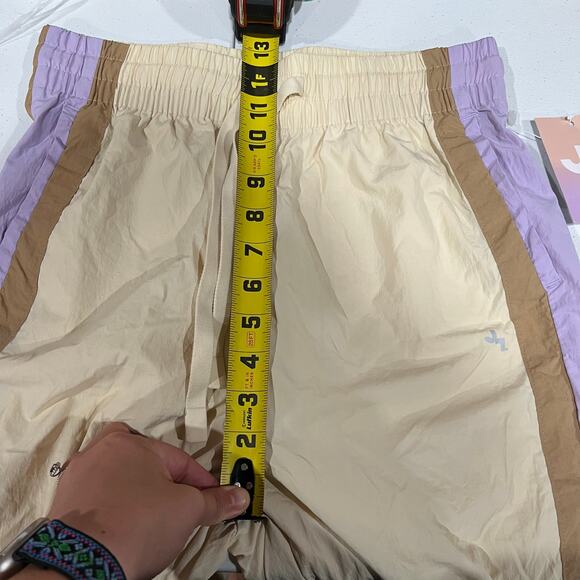 New JoyLab Wide Leg Track Pants 100% Nylon Quick Dry Extra Long Length Small - Picture 7 of 8